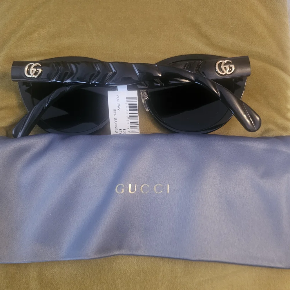 NWT Gucci Black Sunglasses - Picture 6 of 7
